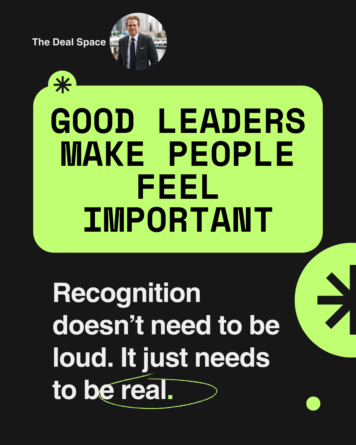 thumbnail good leaders make people feel important